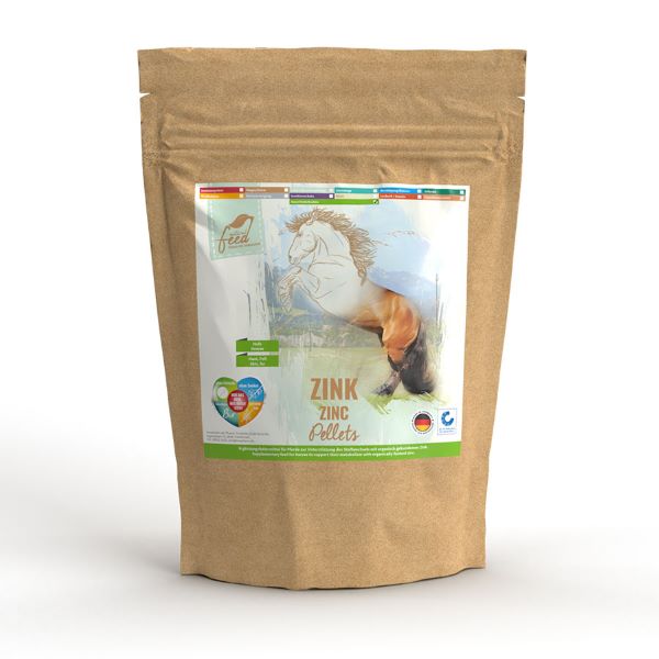 Natural Feed Zink Pellets für Pferde